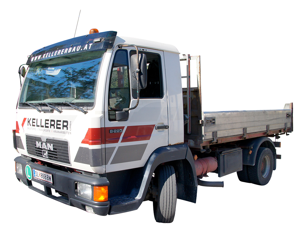 Klein LKW Transporte Kellererbau