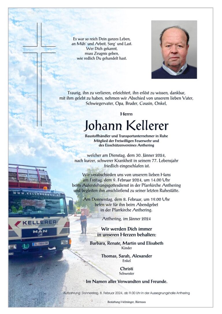 Johann Kellerer